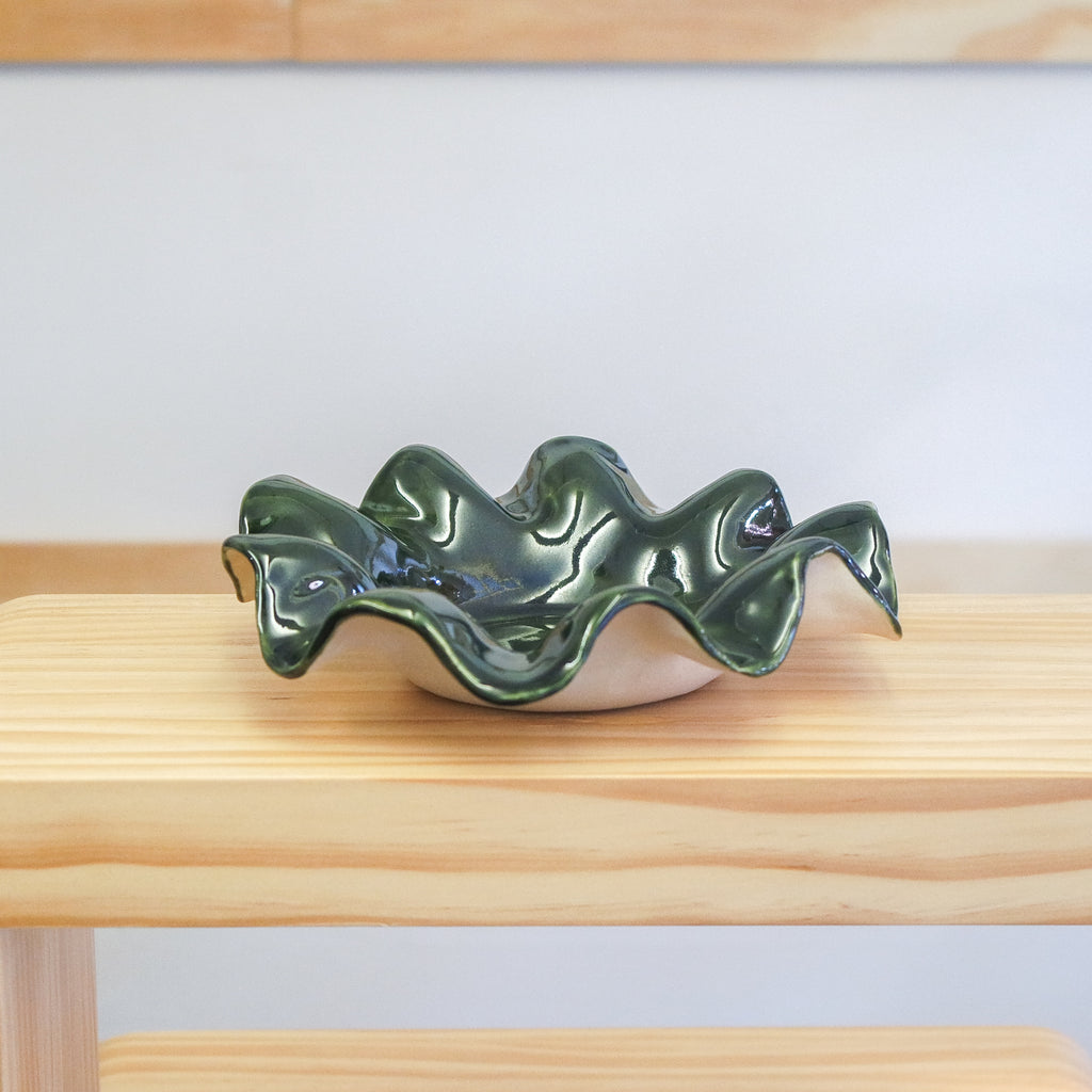 Verde Ripple Bowl