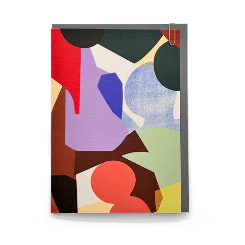 Assemblage Circles Card