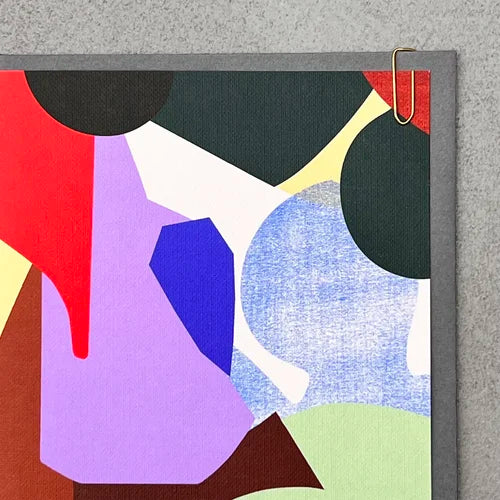 Assemblage Circles Card