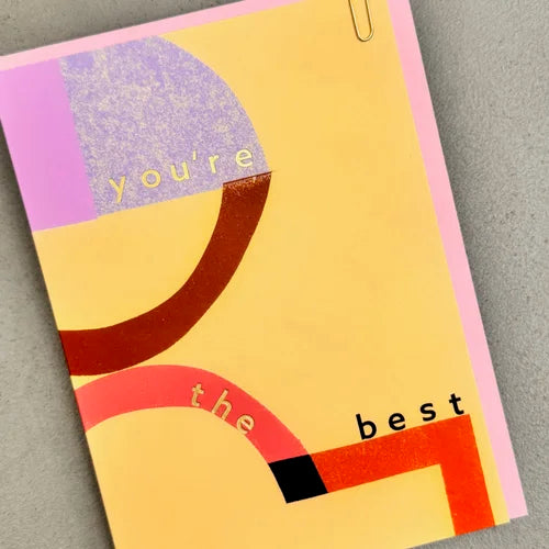 You're The Best Card