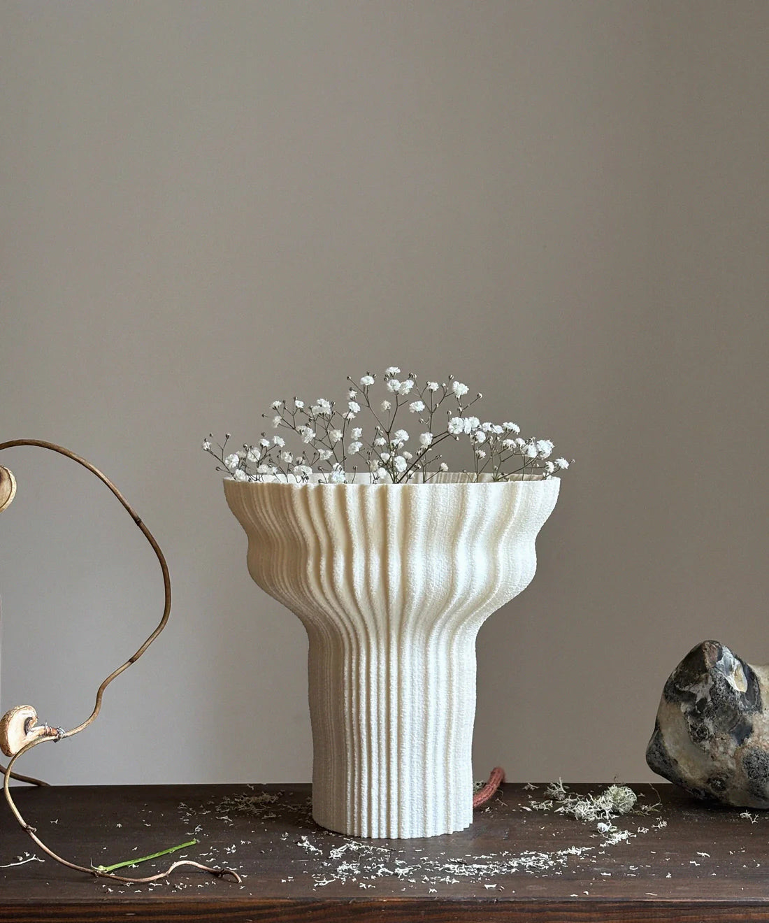 Teoa 3D Printed Lamp - Sandstone
