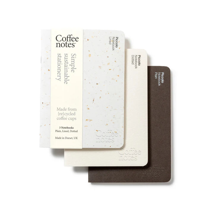 Cafe Stitched Notebook - A6