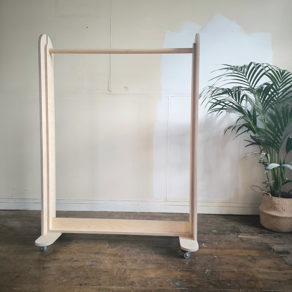 Birch Ply Saturo Clothing Rail
