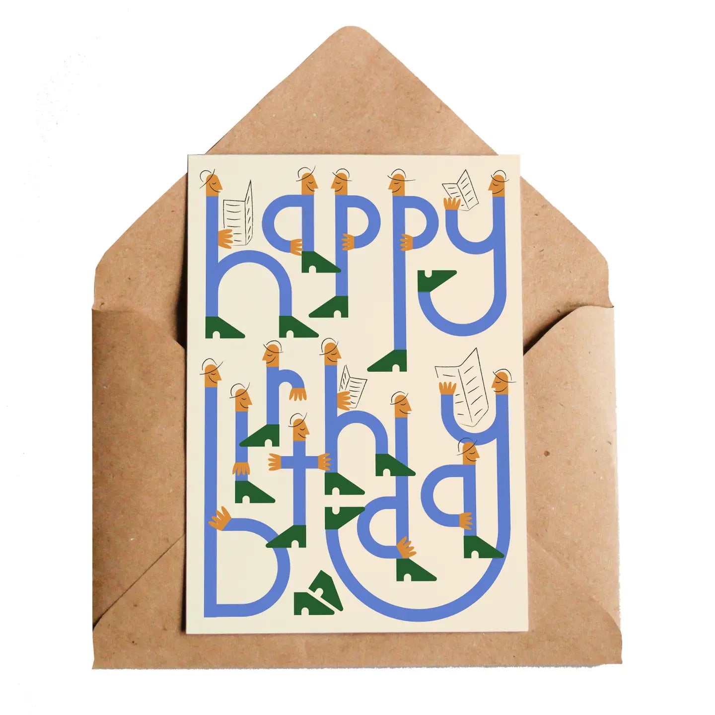 Birthday Press Card