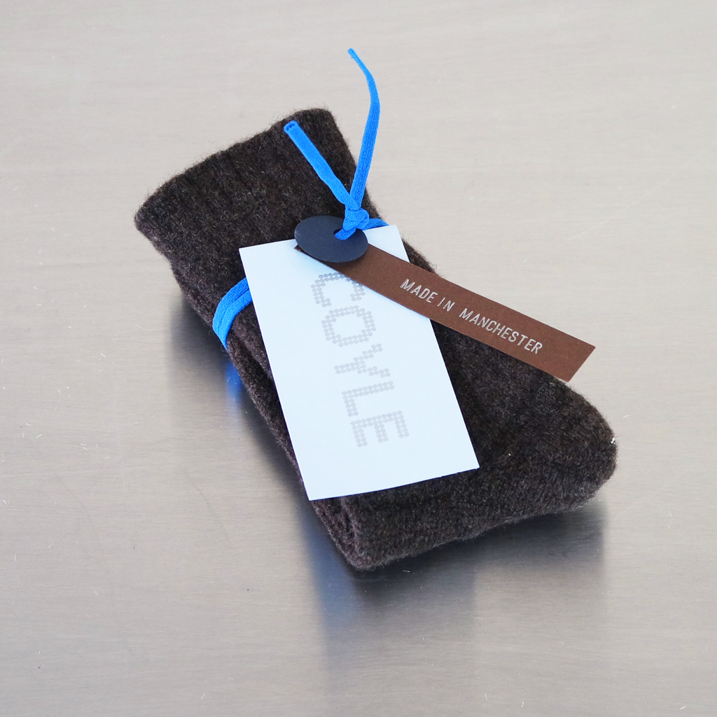 Short Knitted Socks - Cocoa