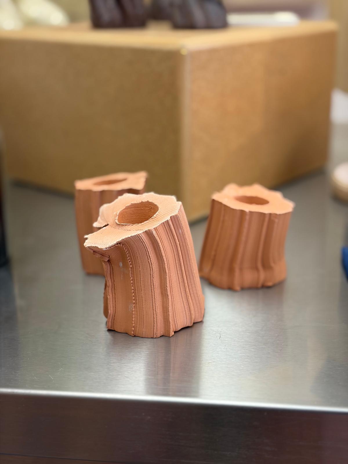 Terracotta Candle Holder - Studio Lehren