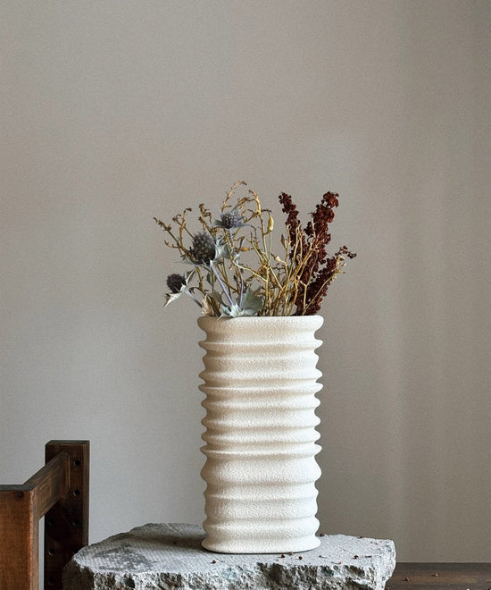 Tun Tall Vase - Sandstone