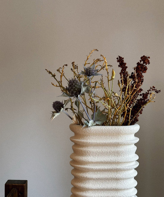 Tun Tall Vase - Sandstone